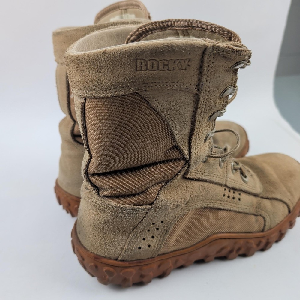 Rocky Boots Mens Size 10 Tan S2V Special Ops Vibram Military‎ Tactical Made USA - Picture 2 of 10